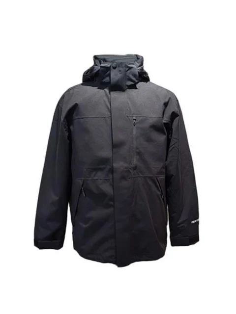 Schutzkleidung: schwarze Funktionsjacke